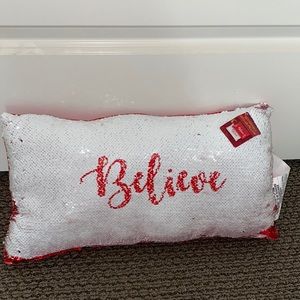 Reversible Sequin Pillow